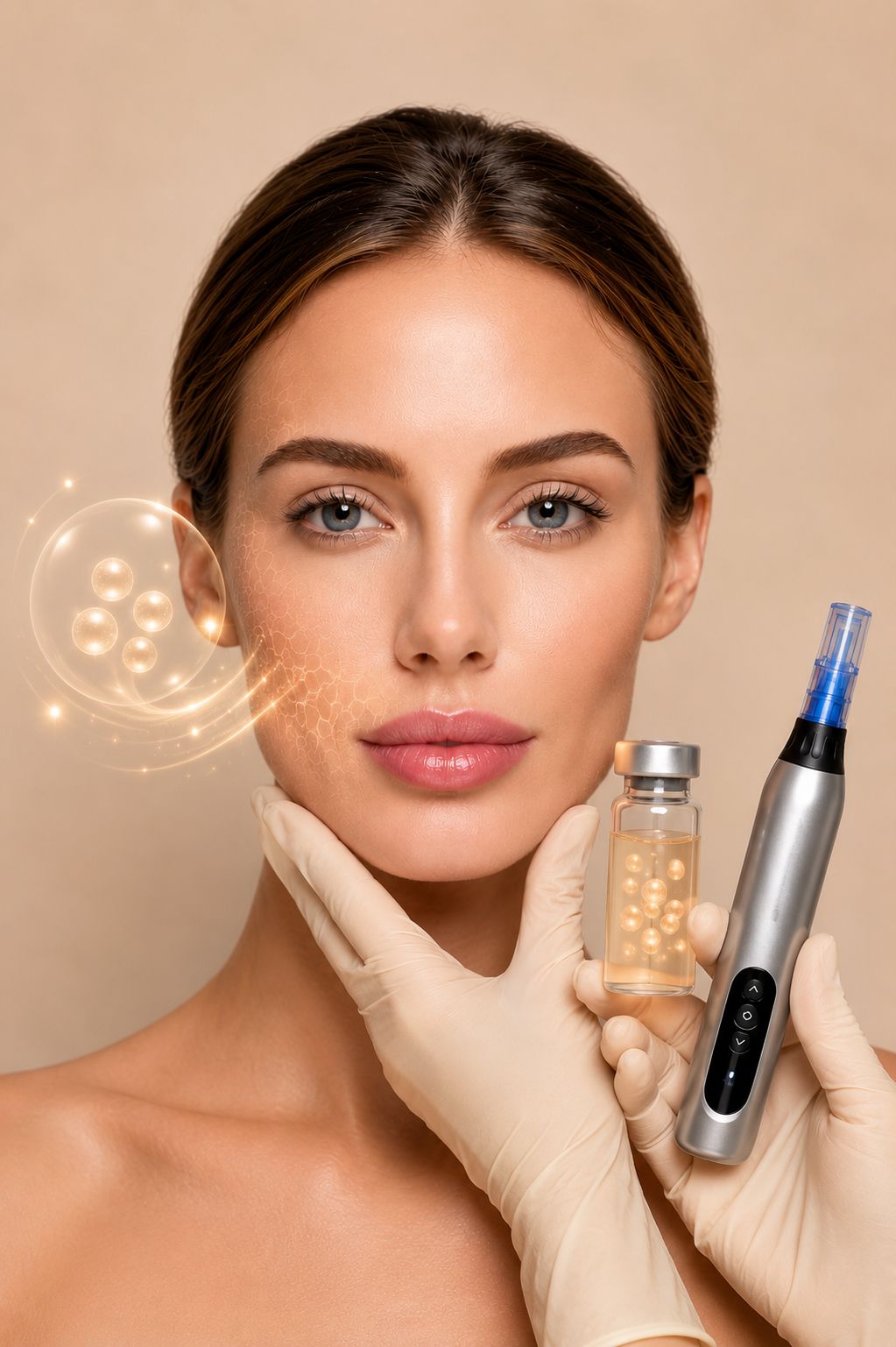 Tratamiento de estética facial en Dubless Esthetic — piel luminosa con respaldo médico